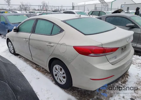 2017 Hyundai Elantra Se from USA, damaged, VIN 5NPD74LFXHH163371